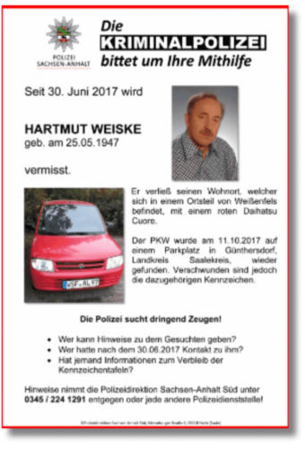 Polizeiplakat