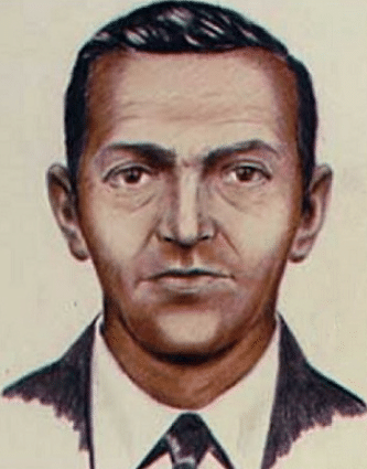 Fahndungsbild von DB Cooper