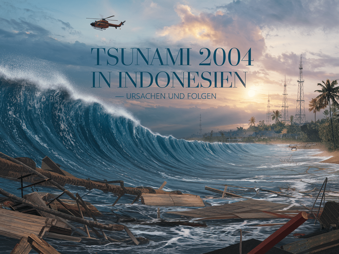 Tsunami 2004 in Indonesien – Ursachen und Folgen